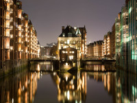 Wasserschlösschen in der Speicherstadt